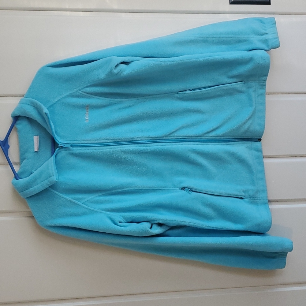 Columbia Women's-Fleece-large-Blue